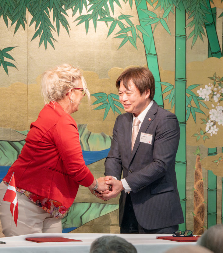 Evita Rosdahl og Fumihiko Mura Morimura