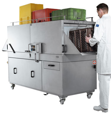 The JEROS 200XL – selected not just for its cleaning power, but for its space-saving design: