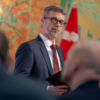 H.M. King Frederik of Denmark