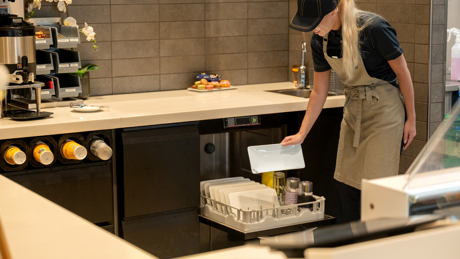 Curious how a JEROS under-counter dishwasher can improve your kitchen operations?
